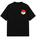 Pokeball - Embroidered Oversized T-Shirt
