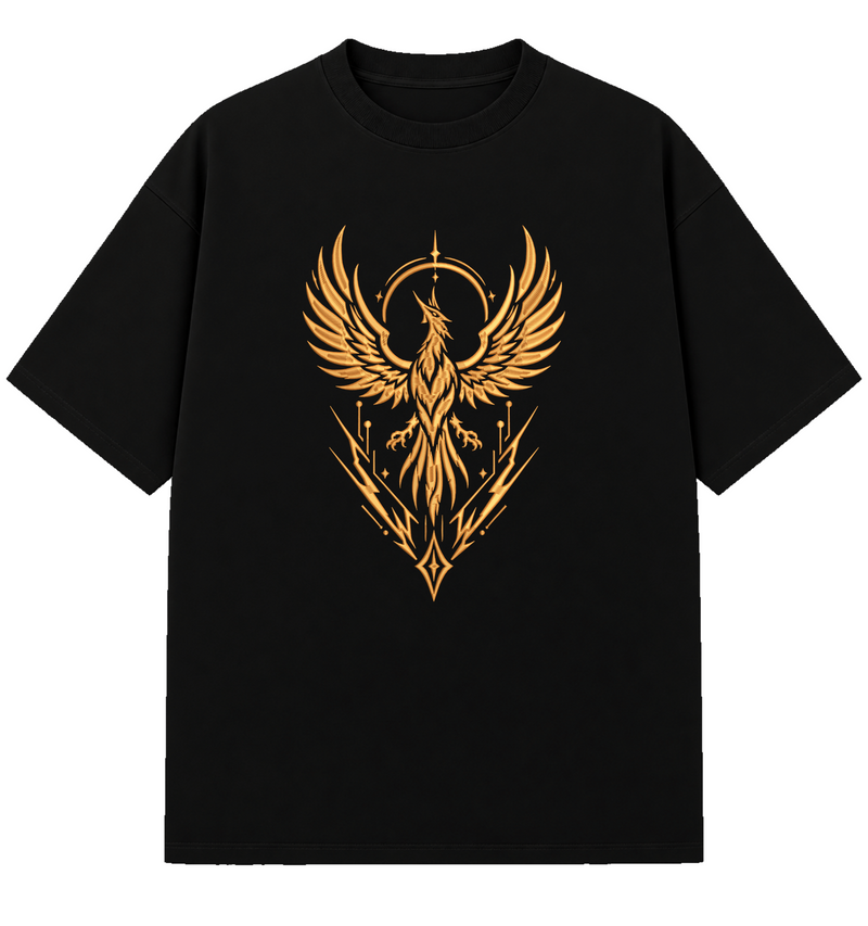 Ashborne - Embroidered Oversized T-Shirt
