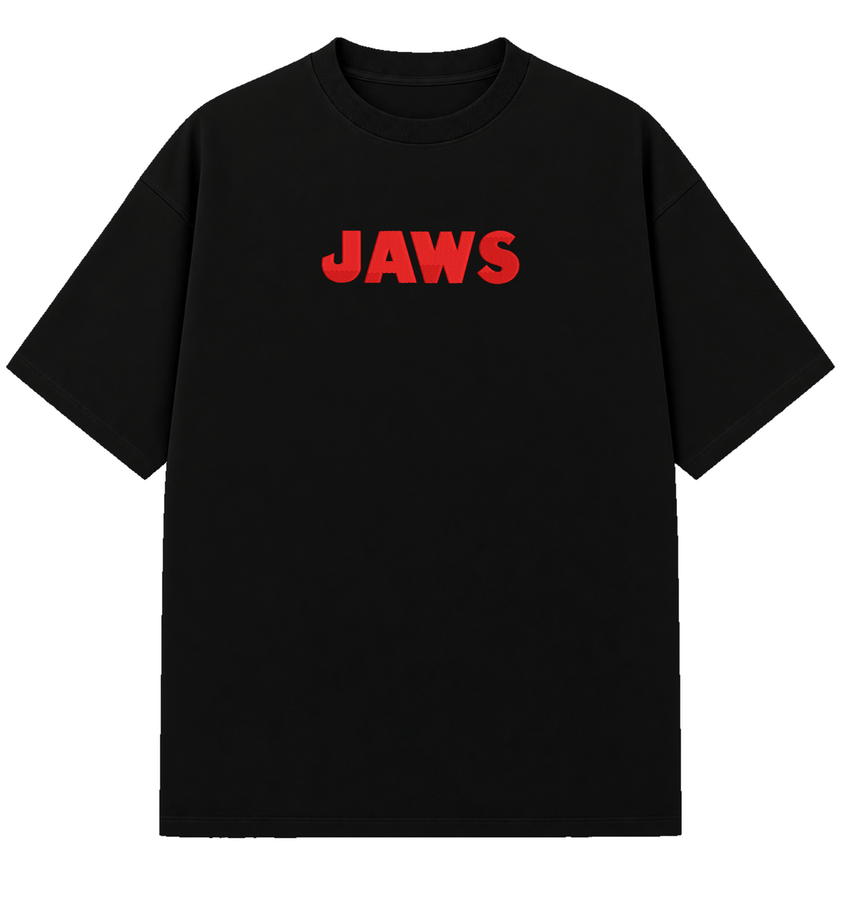 JAWS - Embroidered Oversized T-Shirt