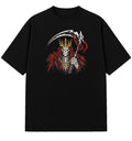 Reaper - Embroidered Oversized T-Shirt