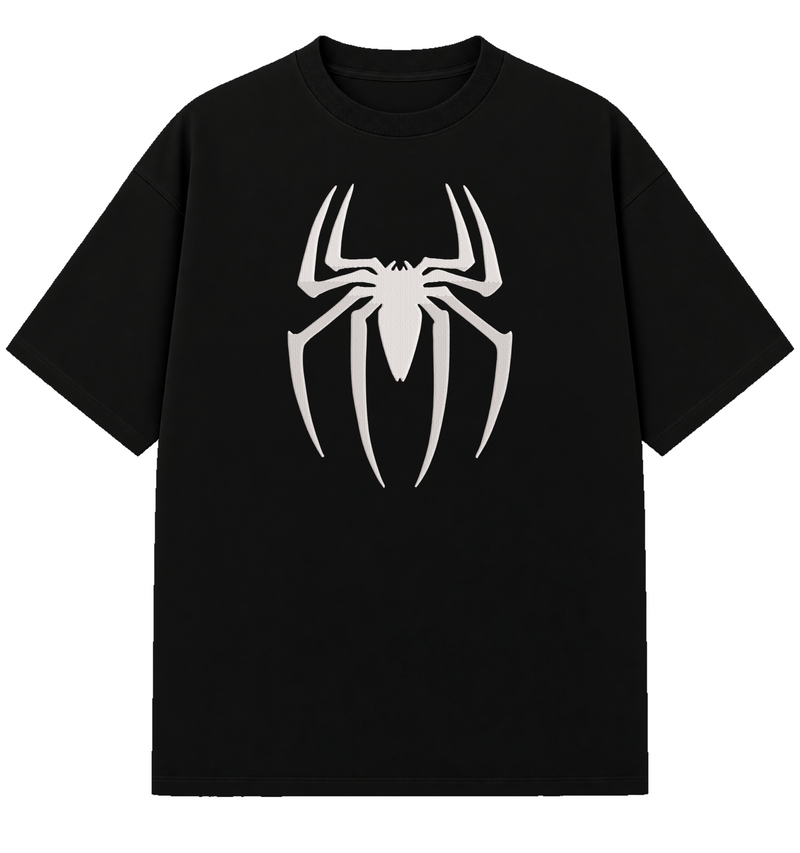 Spiderman - Embroidered Oversized T-Shirt